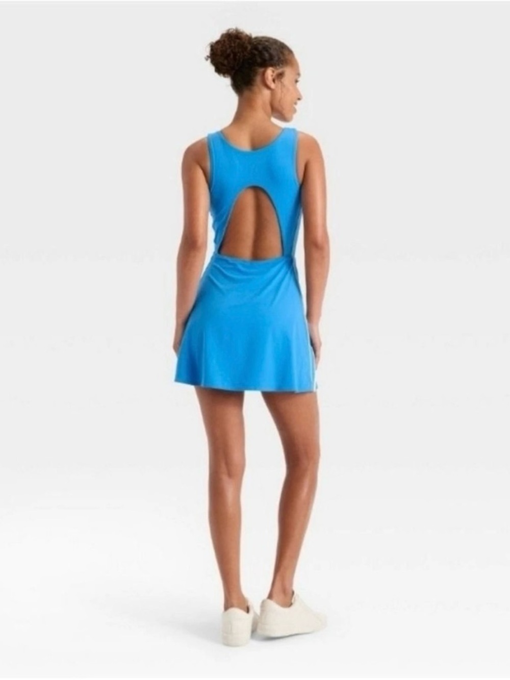Joylab NEW Tennis Dress Open Back Size XL Skort Pockets Preppy Sporty Errands - Picture 2 of 7